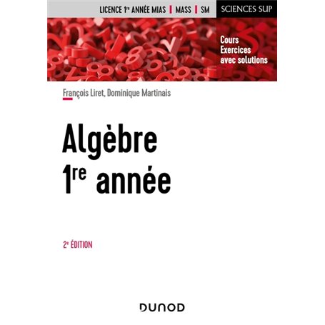 Algèbre -  1re année - 2e éd.