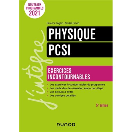 Physique PCSI - 5e éd.