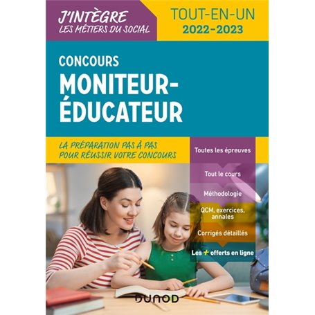 Concours Moniteur éducateur - 2022-2023 - Tout-en-un