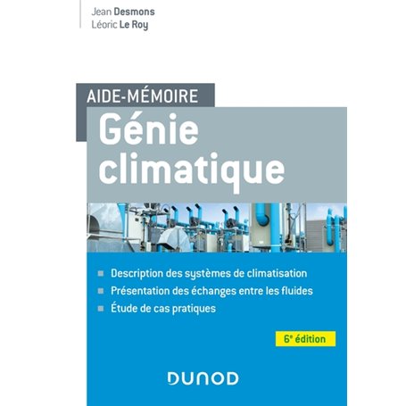 Aide-mémoire Génie climatique - 6e éd.