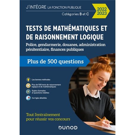 Tests de mathématiques et de raisonnement logique 2022-2023