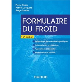 Formulaire du froid - 15e éd.