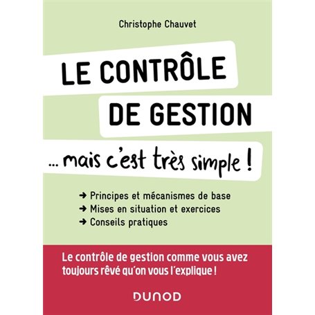 Le contrôle de gestion... mais c'est très simple !