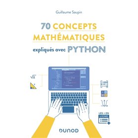 70 concepts mathématiques expliqués avec Python