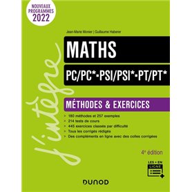 Maths Méthodes et Exercices PC/PC*-PSI/PSI*-PT/PT* - 4e éd.