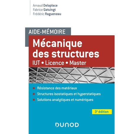 Aide-mémoire Mécanique des structures - 3e éd.