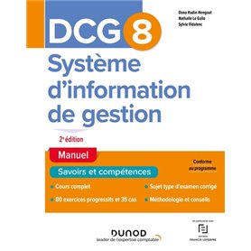 DCG 8 Systèmes d'information de gestion - Manuel - 2e éd.