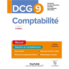 DCG 9 Comptabilité - Manuel 2022/2023