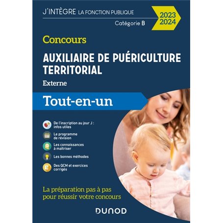 Concours Auxiliaire de puériculture territorial 2023-2024