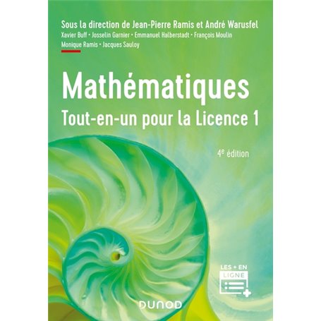 Mathématiques Tout-en-un pour la Licence 1 - 4e éd