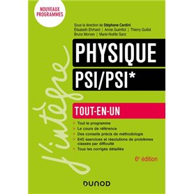 Physique Tout-en-un PSI/PSI* - 6e éd.
