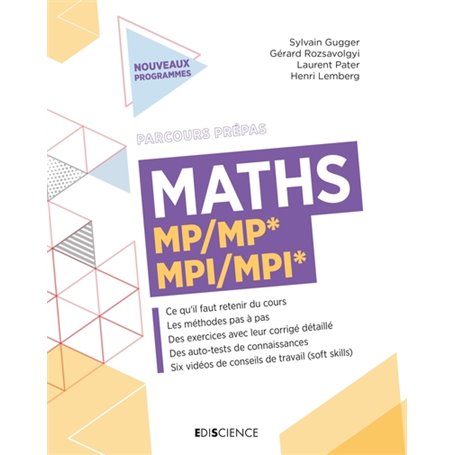 Maths MP/MP*-MPI/MPI*