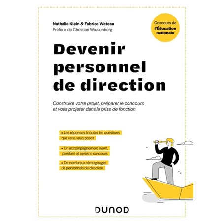 Devenir personnel de direction - Concours de l'Education nationale