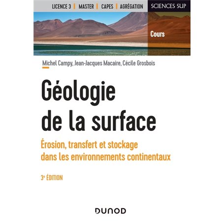 Géologie de la surface - 3e éd.