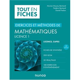 Exercices et méthodes de mathématiques L1 - 2e éd.