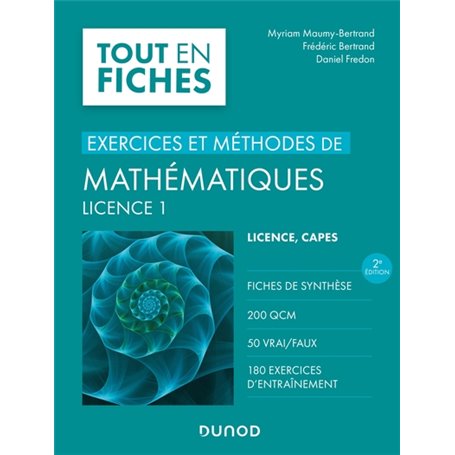 Exercices et méthodes de mathématiques L1 - 2e éd.