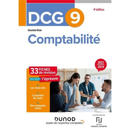 DCG 9 - Comptabilité - Fiches - 4e éd.