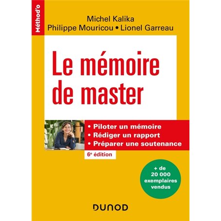 Le mémoire de master - 6e éd.