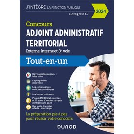 Concours Adjoint administratif territorial - 2024