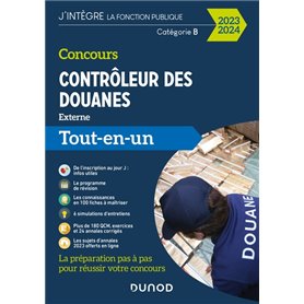 Concours Contrôleur des douanes - 2023/2024