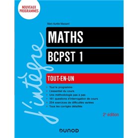 Maths tout-en-un BCPST 1re année - 2e éd.