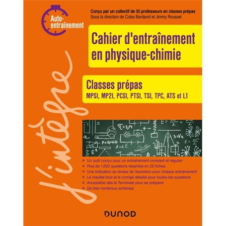 Cahier d'entrainement en physique-chimie