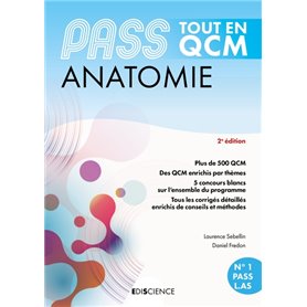 PASS Tout en QCM - Anatomie 2e éd.