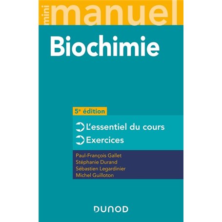 Mini Manuel - Biochimie - 5e éd.