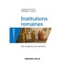 Institutions romaines - Des origines aux Sévères