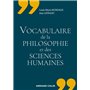 Vocabulaire de la philosophie et des sciences humaines