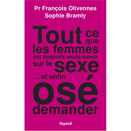 Tout ce que les femmes ont toujours voulu savoir sur le sexe... et enfin osé demander