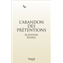 L'abandon des prétentions