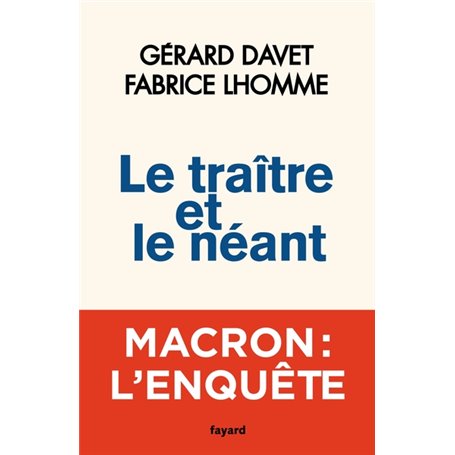 Le traître et le néant