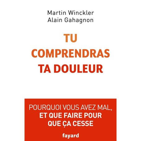 Tu comprendras ta douleur