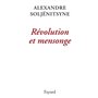 Révolution et mensonge