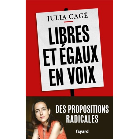 Libres et égaux en voix