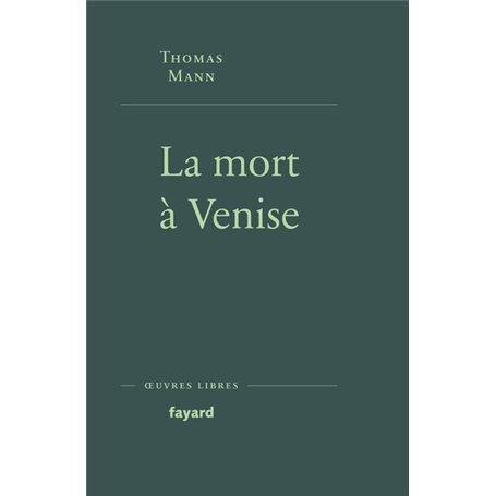 La Mort à Venise