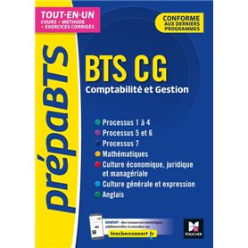 PrépaBTS - BTS CG - Toutes les matières - Révision et entraînement