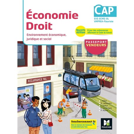 Passeport Vendeur - ECONOMIE-DROIT CAP - Éd. 2018 - Manuel élève