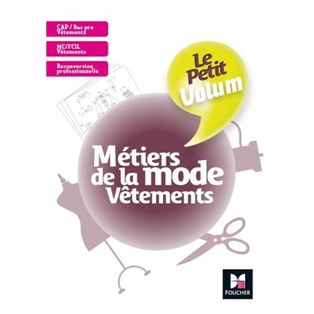 Le Petit Volum' - Métiers de la mode - Vêtements - Révision et entraînement