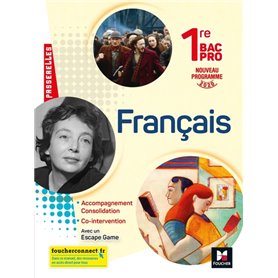 Passerelles - FRANCAIS 1re bac pro - Ed. 2020 - Livre élève