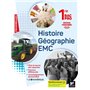 Passerelles - HISTOIRE-GEOGRAPHIE-EMC 1re Bac Pro - Ed. 2020 - Livre élève