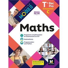 Modulo - MATHS - Tle Bac Pro Groupements C - Éd. 2021 - Livre élève