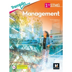 Tremplin - MANAGEMENT - 1re STMG - Ed. 2021 - Livre élève