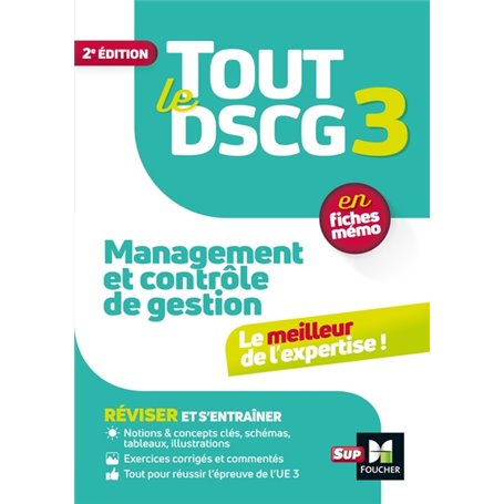 Tout le DSCG 3 - Management et contrôle de gestion - Révision et entraînement