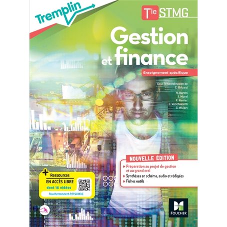 Tremplin - GESTION FINANCE Tle STMG - Enseignement spécifique - Éd. 2022 - Livre élève