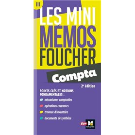 Les mini memos Foucher -  Comptabilité - 2e édition - Révision