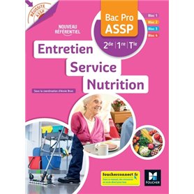 Réussite ASSP - Entretien - Service - Nutrition Bac Pro ASSP 2de 1re Tle Ed.2022