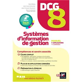 DCG 8 Systèmes d'information de gestion Manuel et applications 5e édition