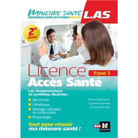 LAS - Licence Accès Santé - Tome 1 - 2e édition